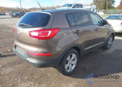 2013 Kia Sportage Lx из США, поврежденный, VIN KNDPBCA23D7487640